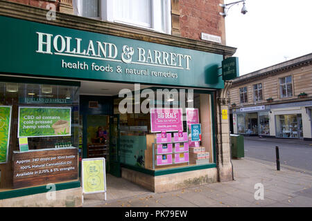 Holland und Barrett store Stockfoto