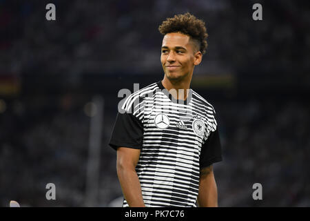 München, Deutschland. 06 Sep, 2018. Thilo Kehrer (Deutschland). GES/fussball/UEFA-Nationen Liga, 2018/19, 1.Spieltag: Deutschland - Frankreich, 06.09.2018 Fußball/Nationen Liga: Deutschland vs Frankreich, München September 6, 2018 | Verwendung der weltweiten Kredit: dpa/Alamy leben Nachrichten Stockfoto