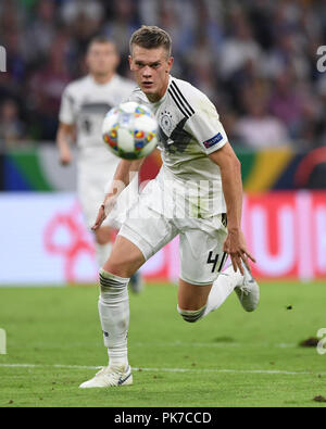 München, Deutschland. 06 Sep, 2018. Matthias Ginter (Deutschland). GES/fussball/UEFA-Nationen Liga, 2018/19, 1.Spieltag: Deutschland - Frankreich, 06.09.2018 Fußball/Nationen Liga: Deutschland vs Frankreich, München September 6, 2018 | Verwendung der weltweiten Kredit: dpa/Alamy leben Nachrichten Stockfoto