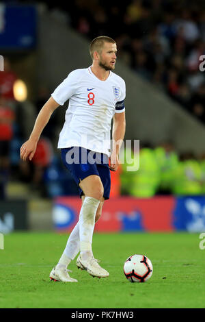 King Power Stadion, Leicester, Großbritannien. 11 Sep, 2018. Internationaler Fußball-freundlich, England und der Schweiz; Eric Dier von England Credit: Aktion plus Sport/Alamy leben Nachrichten Stockfoto