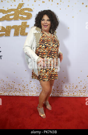 11. September 2018 - Hollywood, Kalifornien - Vicki Barbolak. "America's Got Talent" Saison 13 Live Show gehalten an der Dolby Theater. Photo Credit: Faye Sadou/AdMedia Stockfoto