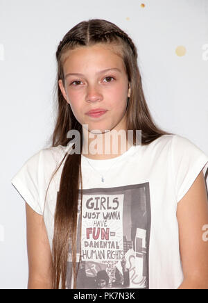 11. September 2018 - Hollywood, Kalifornien - Courtney Hadwin. "America's Got Talent" Saison 13 Live Show gehalten an der Dolby Theater. Photo Credit: Faye Sadou/AdMedia Stockfoto