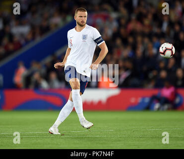 Eric Dier von England England V SCHWEIZ INTERNATIONALE FREUNDLICH ENGLAND V SCHWEIZ INTERNATIONALE FREUNDLICH, 11. September 2018 GBC 11876 STRENG REDAKTIONELLE VERWENDUNG NUR. Wenn der Spieler/Spieler in diesem Bild dargestellt ist/Spielen für einen englischen Club oder das England National Team. Dann ist dieses Bild darf nur für redaktionelle Zwecke verwendet werden. Keine kommerzielle Nutzung. Folgende Verwendungen sind auch dann eingeschränkt, wenn in einem redaktionellen Kontext: Verwendung in Verbindung mit oder als Teil eines nicht autorisierten Audio-, Video-, Daten-, Spielpläne, Verein/liga Logos, Wetten, Spiele oder eine "Live"-Diensten. Auch R Stockfoto