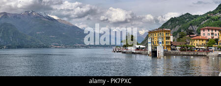 Wie Como, Italien, 24. April 2014, Frühling Landschaft am Comer see, Comer See, Italien, 24. April 2014 Stockfoto