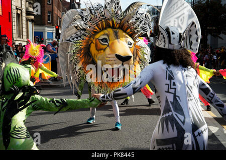 Hackney Karneval 9. September 2018 Stockfoto