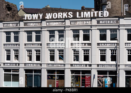 Towy Werke Carmarthen Carmarthenshire Wales Stockfoto