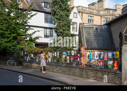 Altes Cambridge Stockfoto