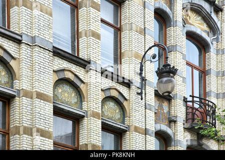 Avenue Jean Volders/Rue Vanderschrick, Brüssel, Belgien, (1904), c 2014 - c 2017. Artist: Alan John ainsworth. Stockfoto