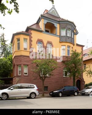 Jugendstil Residence, Cranachstrasse 3, Weimar, Deutschland, 2018. Artist: Alan John ainsworth. Stockfoto