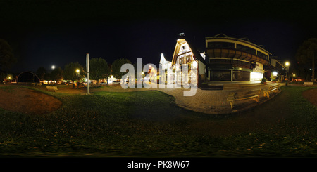 360 Grad Panorama Ansicht von Praca Capivari Sao Benedito