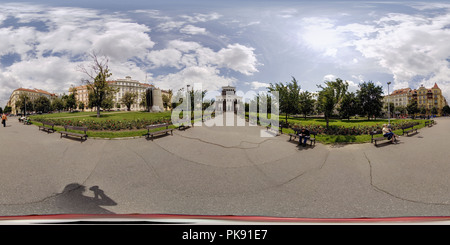 360 Grad Panorama Ansicht von Jiriho z Podebrad Namesti 3