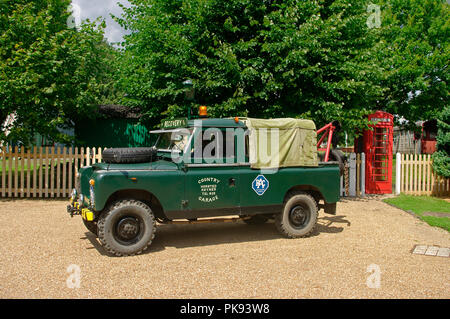 Land Rover recovery Truck Stockfoto