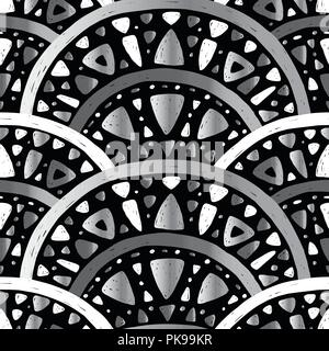 Jugendstil nahtlose Muster Stock Vektor