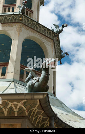 Potsdam, Berlin, Deutschland, 17. August 2017, Dragon Haus im Park von Sanssouci Stockfoto