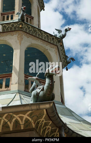 Potsdam, Berlin, Deutschland, 17. August 2017, Dragon Haus im Park von Sanssouci Stockfoto