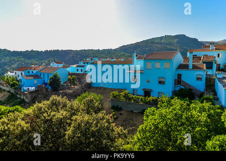 Der Schlumpf Dorf in der Nähe von Ronda - Andalusien, Spanien Stockfoto