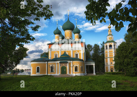 Spaso-Preobrazhensky Cathedral in Uglitsch, Russland Stockfoto