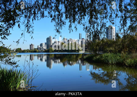 Verloren, Lagune, Stanley, Park, Vancouver, BC Stockfoto