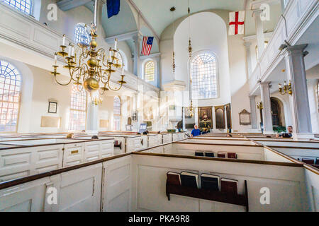 Old North Church Boston, Massachusetts, USA Stockfoto