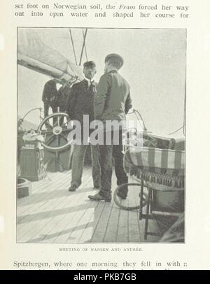 Bild von Seite 393 "Mit Nansen im Norden eine Aufzeichnung der Fram Expedition in 1893-96. . Aus dem Norwegischen von H. L. Braekstad übersetzt. [Mit Illustrationen.]'. Stockfoto
