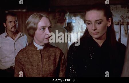 Die Unforgiven Jahr: 1959 USA Regie: John Huston Lillian Gish, Audrey Hepburn Stockfoto