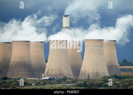 Ratcliffe auf Soar Kohlekraftwerk Nottingham, Großbritannien Stockfoto