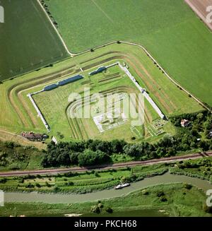 Richborough Roman Fort, in der Nähe von Sandwich, Kent, 2007. Artist: Historische England Fotograf. Stockfoto