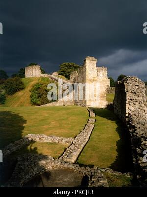 Pickering Castle, North Yorkshire, 2010. Artist: Historische England Fotograf. Stockfoto