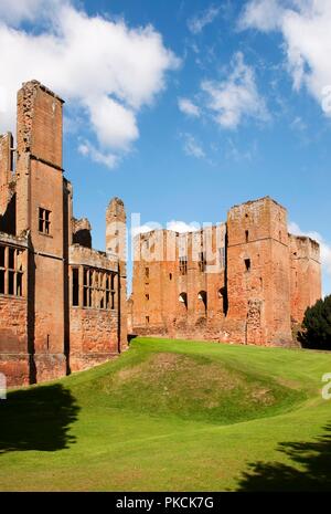 Von Leicester Gebäude und halten, Schloss Kenilworth, Warwickshire, 2009. Artist: Historische England Fotograf. Stockfoto