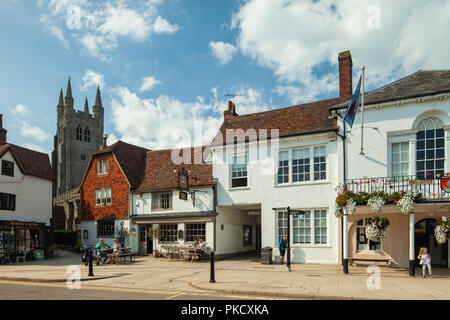 Am späten Nachmittag in Tenterden, Kent, England. Stockfoto