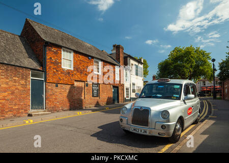 Am späten Nachmittag in Tenterden, Kent, England. Stockfoto