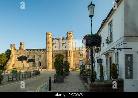 Sommer Abend in Battle, East Sussex, England. Stockfoto