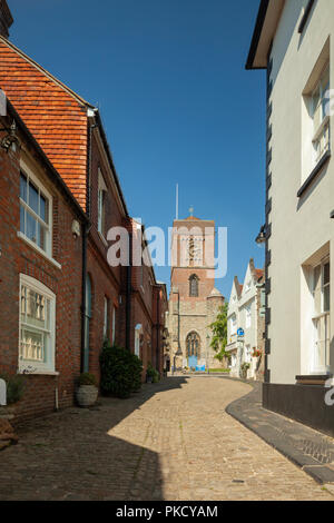 Sommer am Nachmittag in Petworth, West Sussex. Stockfoto