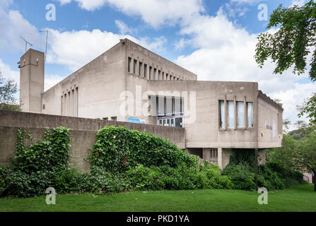 Dunelm Haus ein Beispiel für 1960 brutalist Architecture diese konkrete Gebäude wie Studenten Union für Durham Universität dient Stockfoto