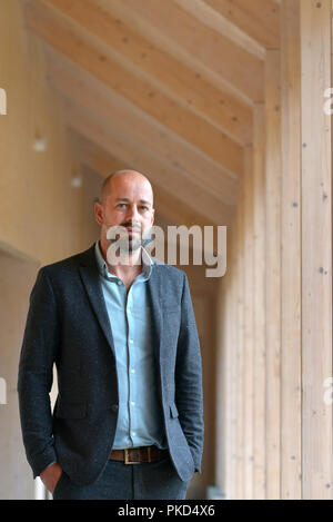 Nathaniel Hepburn, Chief Executive von Charleston Vertrauen, Firle, East Sussex, dem ehemaligen Zuhause von Vanessa Bell und Duncan Grant's Stockfoto