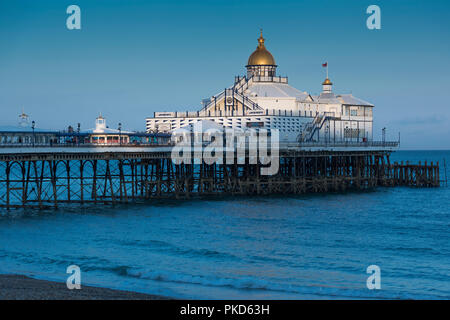 Eastbourne Pier, in der Grafschaft East Sussex an der Südküste von England, UK. Stockfoto