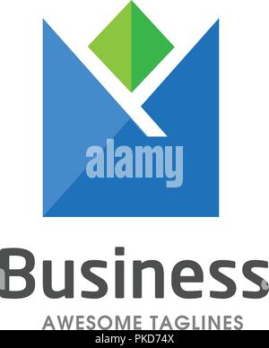 Geometrische einfache Krone abstrakte Minimalismus Logo Design vector Template, beste Crown Logo, Royal König Königin symbol Logo Konzept Symbol Stock Vektor