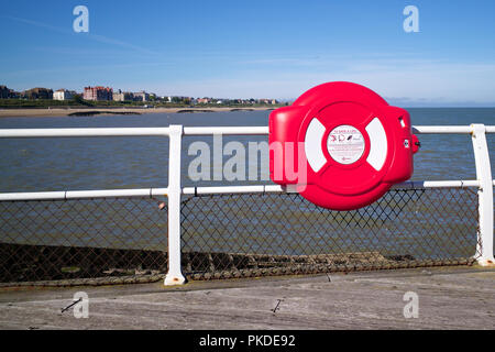 Clacton Pier an No1 Nordsee. Stockfoto