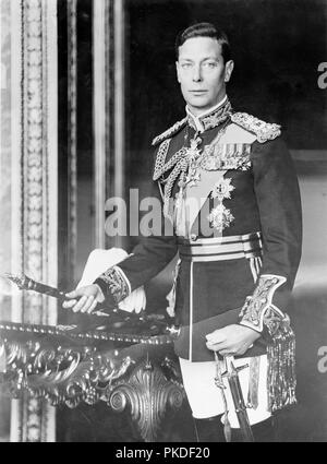 König Georg VI. von Großbritannien Stockfoto