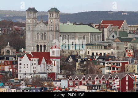 Straße Szenen der Stadt St. John's, und St. John's, Neufundland, Kanada, Stockfoto