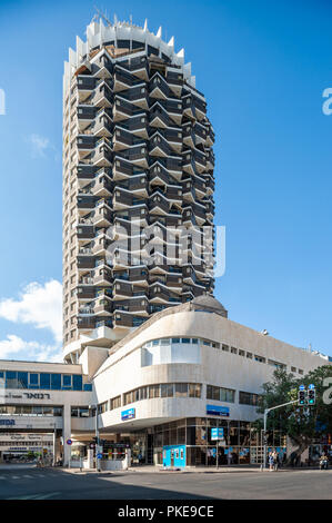 Dizengoff Tower, Tel Aviv, Israel Stockfoto