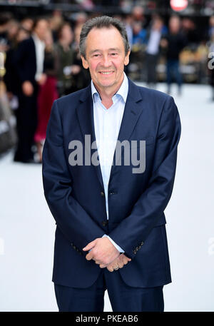 Paul Whitehouse ankommen für Der König der Diebe Weltpremiere auf der Vue West End, den Leicester Square, London statt. PRESS ASSOCIATION Foto. Bild Datum: Mittwoch, September 12, 2018. Foto: Ian West/PA-Kabel Stockfoto