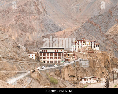 LAMAYARU KLOSTER, LAMAYARU, Ladakh, Jammu und Kaschmir, Indien, Asien Stockfoto