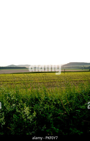 Die Täler rund um Empury im Parc Naturel Régional du Morvan, in der Nièvre (Frankreich, 24/06/2010) Stockfoto