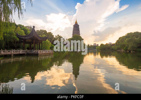 Wuxi, Provinz Jiangsu Landschaft im Park Stockfoto