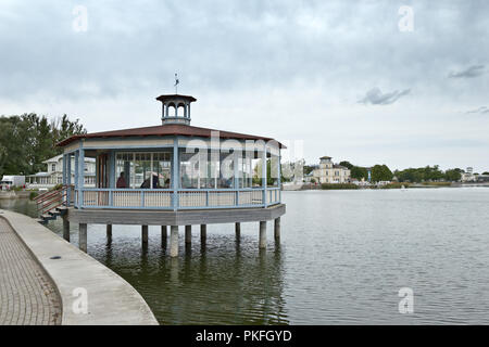 Pavillon in Haapsalu, Estland Stockfoto