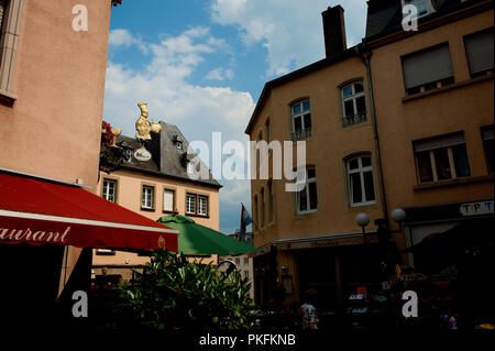 Impressionen von der Commune Echternach (Großherzogtum Luxemburg, 01/07/2009) Stockfoto