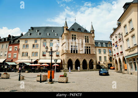 Impressionen von der Commune Echternach (Großherzogtum Luxemburg, 01/07/2009) Stockfoto