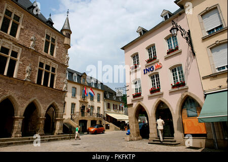 Impressionen von der Commune Echternach (Großherzogtum Luxemburg, 01/07/2009) Stockfoto