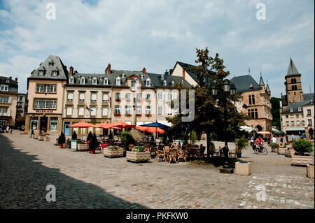 Impressionen von der Commune Echternach (Großherzogtum Luxemburg, 01/07/2009) Stockfoto